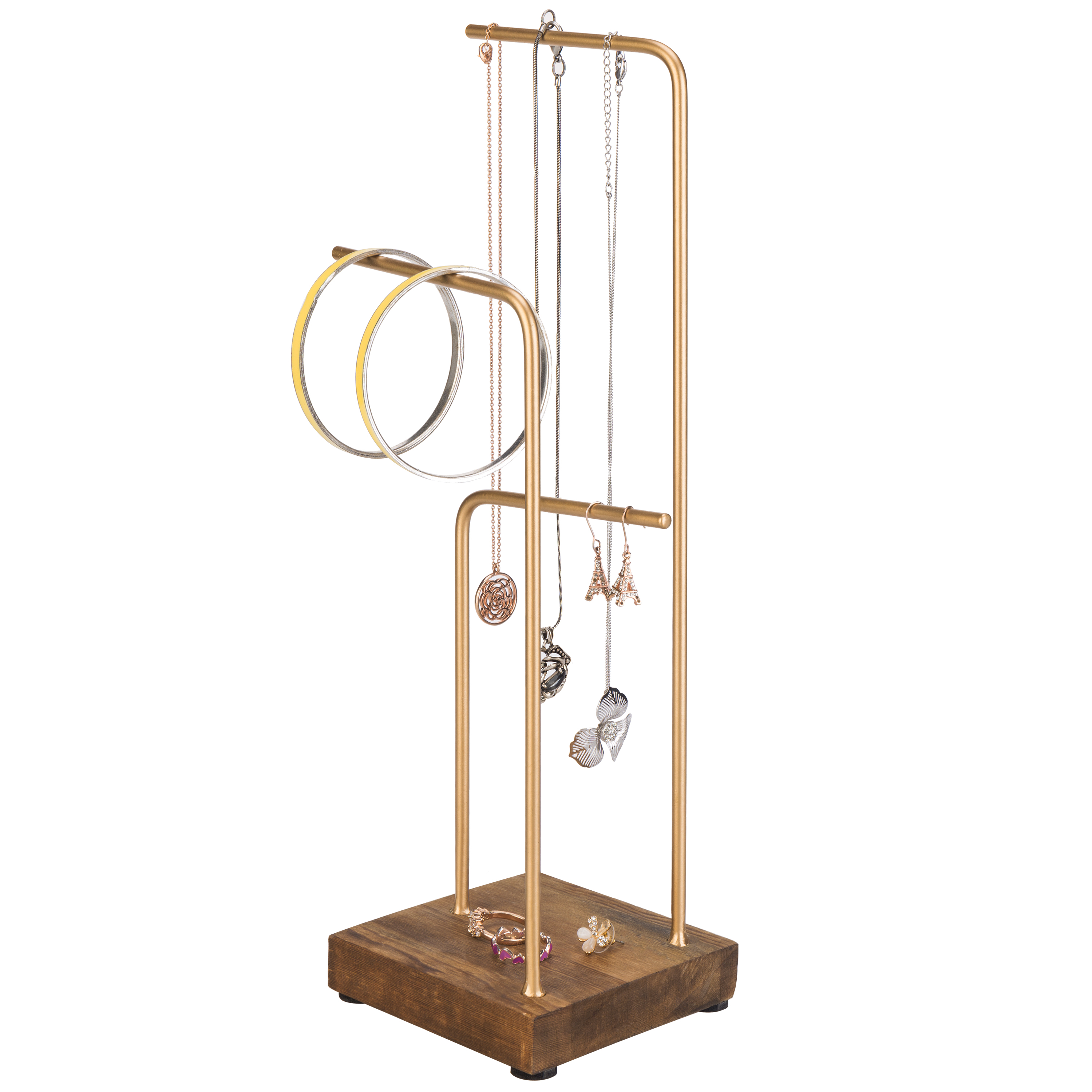 large jewelry stands that open